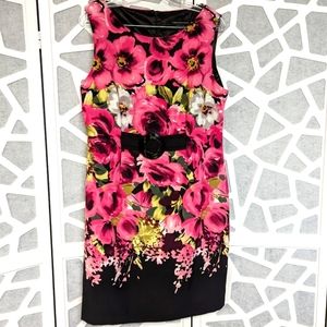 Connected Petite Floral Dress 14P